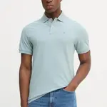 Bavlněné polo tričko Hackett London modrá barva, HM563426