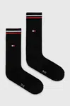 Ponožky Tommy Jeans 2-pack černá barva, 701228176