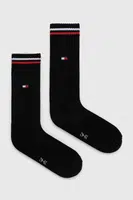 Ponožky Tommy Jeans 2-pack černá barva, 701228176