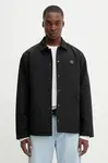 Oboustranná bunda Kenzo černá barva, přechodná, FF65BL0669NT