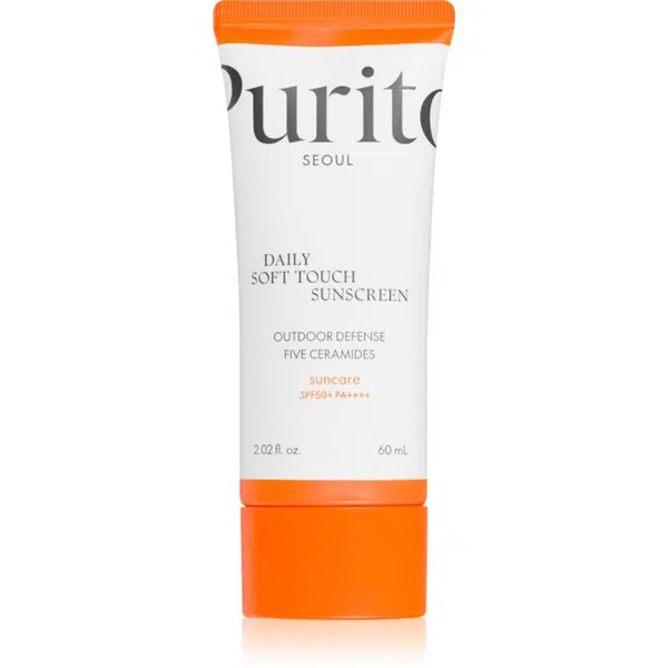 Purito Daily Soft Touch Sunscreen lehký ochranný krém na obličej SPF 50+ 60 ml