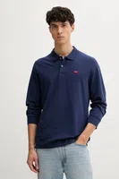 Tričko s dlouhým rukávem Levi's modrá barva, A5797