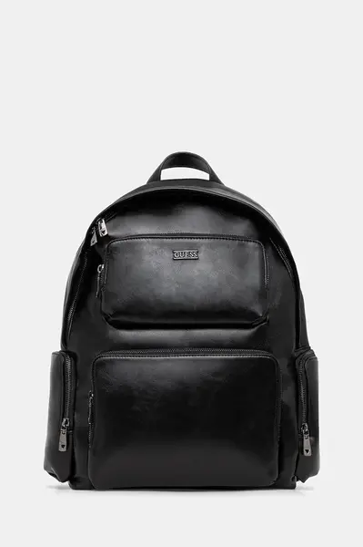 Batoh Guess BOSTON pánský, černá barva, velký, HMBOCA P5342
