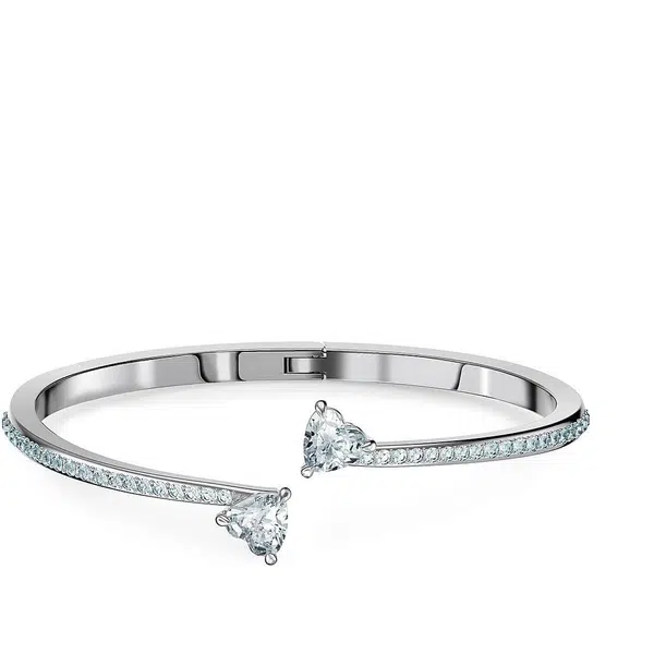 Swarovski Třpytivý pevný náramek Mesmera 5518814 L - 6,2 cm