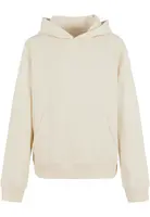 Dívčí mikina s kapucí Terry smetanová