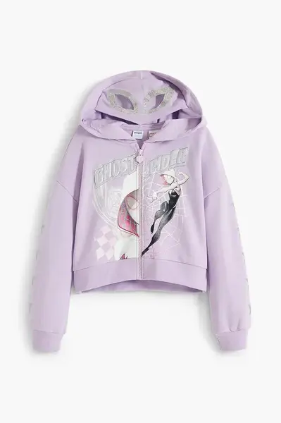Desigual Dětská bavlněná mikina Desigual