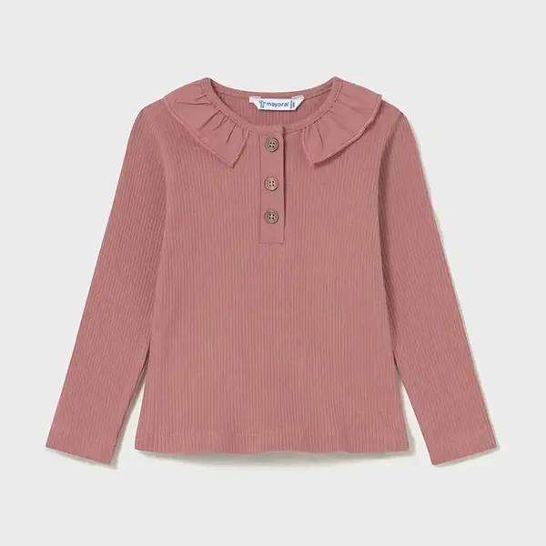 Dětské bavlněné tričko s dlouhým rukávem Mayoral