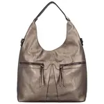 Dámská kabelka na rameno stříbrná - Firenze Gasanna