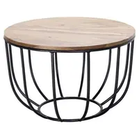 MID.YOU KONFERENČNÍ STOLEK, barvy sheesham, dřevo, 60/60/39 cm