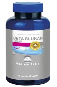 PHARMA ACTIV Beta Glukan 1,3/1,6 D 60 kapslí