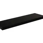 Nástěnná police Basic 120 cm, černá