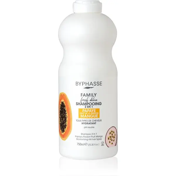 BYPHASSE Fresh Délice šampon a kondicionér 2 v 1 750 ml