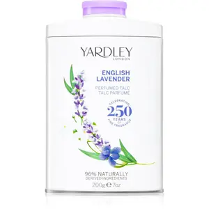 Yardley English Lavender parfémovaný pudr 200 g