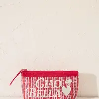 Kosmetická taška women'secret červená barva, 4849272