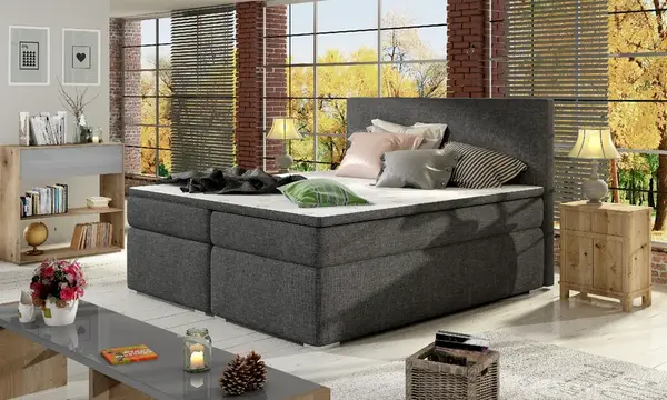 Boxspring Divalo Barva korpusu: Sawana 05, Rozměr: 180 x 200 cm