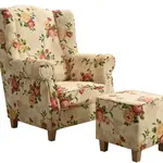 Křeslo As s taburetem 2939/101 Provedení: Křeslo + taburet, Nožičky: Bílé