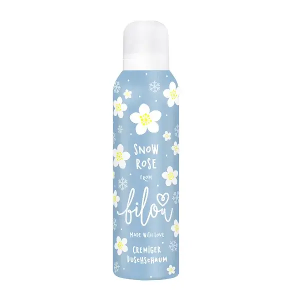 Bilou Sprchová pěna Snow Rose krémová sprchová pěna 200 ml