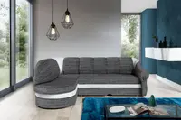 Sedací souprava Benano Provedení: Levá varianta, látka: Berlin 01/Soft 17