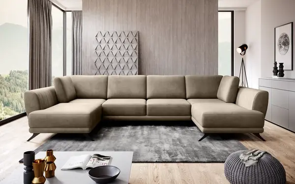 Sedací souprava Larco - souměrná látka: Nube 20