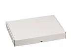 25 ks - Krabica poštová plochá 160x113x42, biela