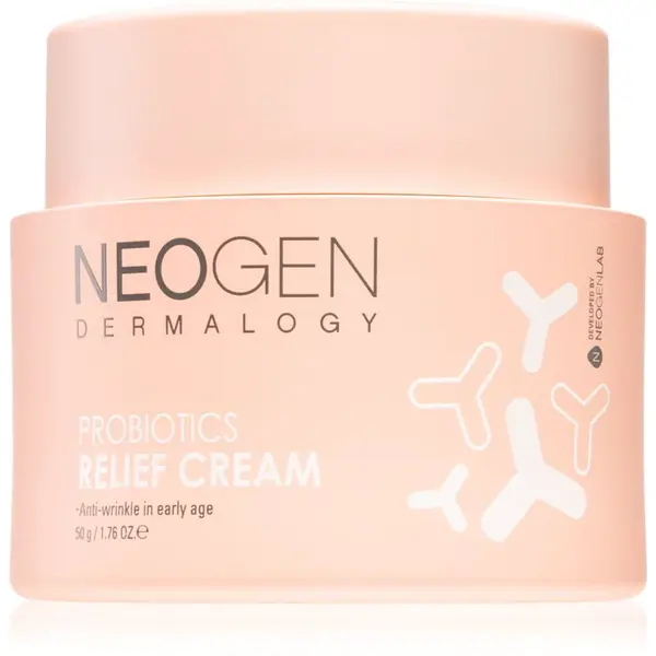 Neogen Dermalogy Probiotics Relief Cream zpevňující a rozjasňující krém pro první vrásky 50 ml