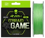 Gunki pletená šňůra g braid 4x game 150 m - 0,16 mm 9,09 kg