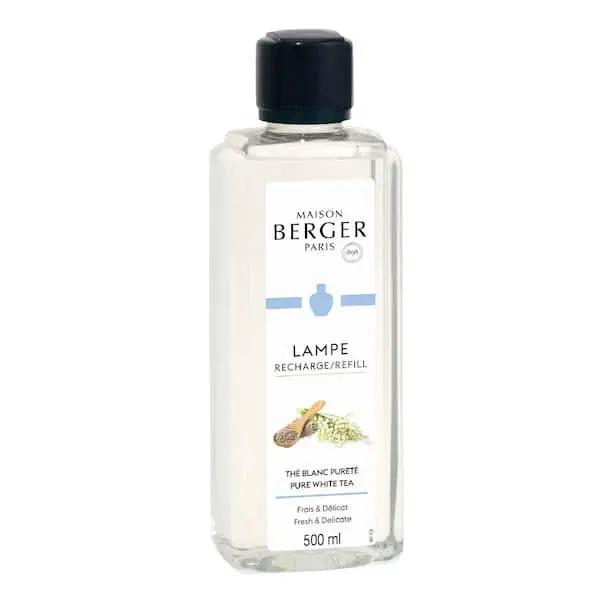 Maison Berger Paris Náplň do katalytické lampy Pure White Tea (Lampe Recharge/Refill) 500 ml