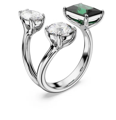 Swarovski Luxusní otevřený prsten se Swarovski krystaly Mesmera 5676971 52 mm