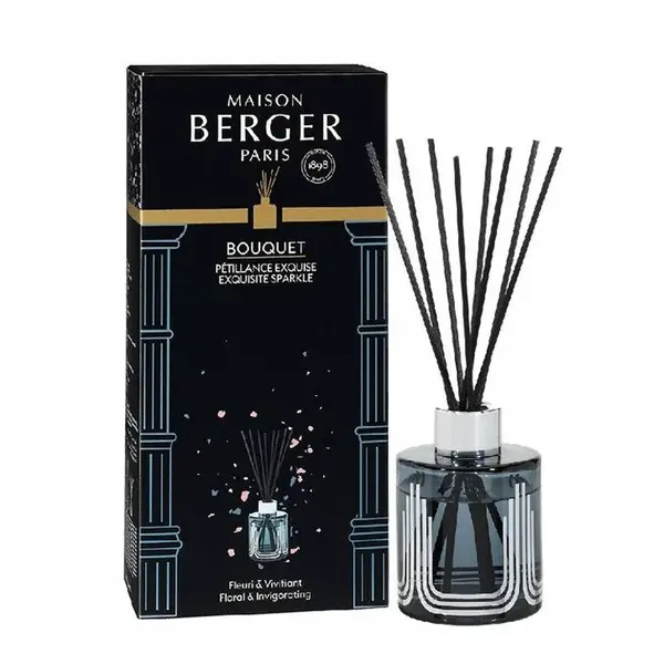 Maison Berger Paris Aroma difuzér Olymp šedý Intenzivní třpyt Exquisite sparkle 115 ml
