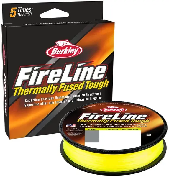 Berkley splétaná šňůra fireline fused original 150 m flame green - 0,20 mm 13,9 kg