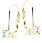 Cutie Jewellery Elegantní visací náušnice se zirkonem Z8012-50-10-X-1