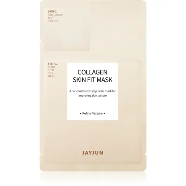 Jayjun Collagen Skin Fit vyživující a obnovující pleťová maska pro unavenou pleť 1 ks