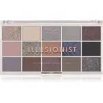 MUA Makeup Academy Professional 15 Shade Palette paletka očních stínů odstín Illusionist 12 g