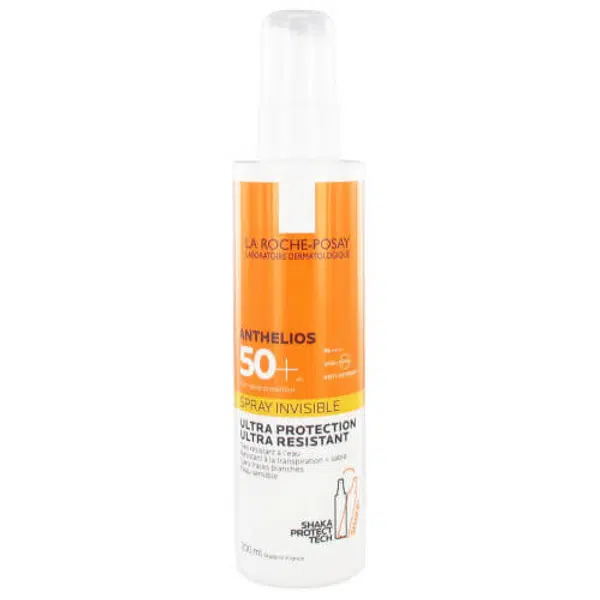 La Roche Posay Sprej na opalování pro citlivou pokožku SPF 50+ Anthelios (Invisible Spray Ultra Resistant) 200 ml