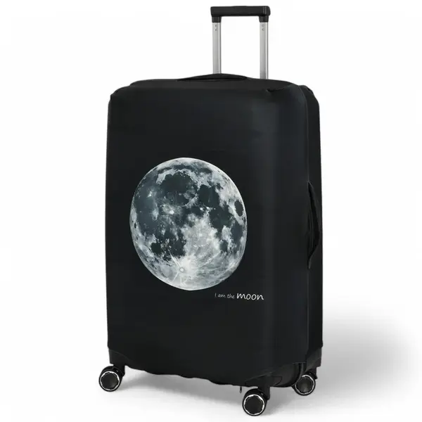 Obal na kufr Travel Moon velikost L, černý