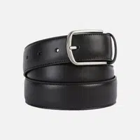 Černý pánský pásek Geox Belt - Pánské
