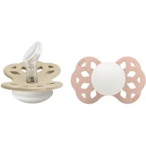 BIBS Infinity NIght Anatomical cumlík Vanilla / Blush 2 ks