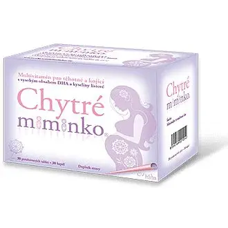 Chytré Miminko Metylfolát 2 S Dha Tbl.30+cps.30