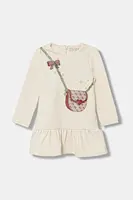Dětské bavlněné šaty Guess
