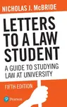 Letters to a Law Student - Nicholas McBride