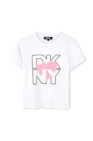 Dětské tričko Dkny růžová barva, D62305