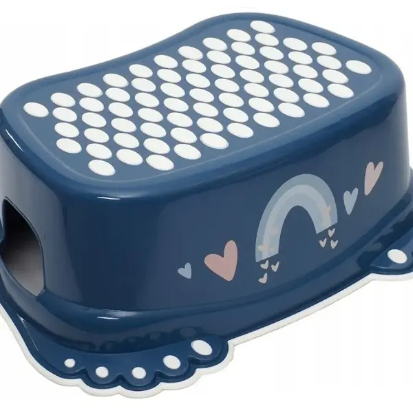 Tega Baby Stolička, schůdek s protiskluzovou funkcí Eco Duha, granát