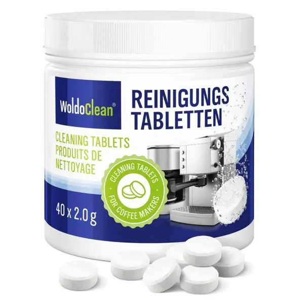 WoldoClean Čisticí tablety do kávovaru 40 ks