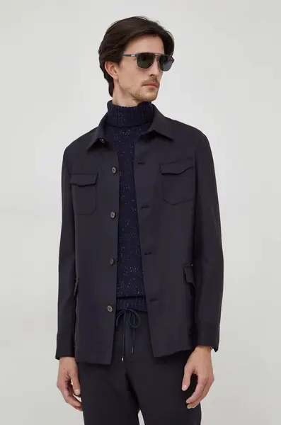 Vlněná košile Michael Kors