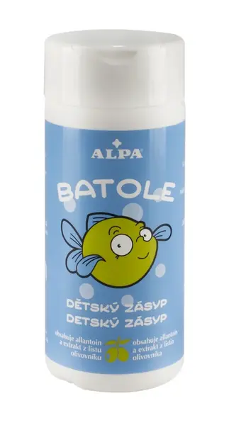 Alpa BATOLE Dětský zásyp s extraktem z olivovníku sypačka 100 g