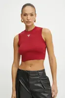 Top Guess ALEXIA dámský, červená barva, W4GZ34 Z3F40