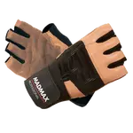 MadMax Rukavice Professional MFG269 hnědé - M