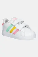 Dětské sneakers boty adidas GRAND COURT 2.0 bílá barva, HP8917