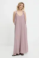 Šaty Answear.LAB béžová barva, maxi