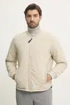Bunda Pepe Jeans MALABAR pánská, béžová barva, přechodná, PM403061